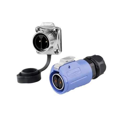 LP-20 Aviation Socket 2-core Four-Hole Flange Reverse Mount with Fence Female Male Connector(Flange Public seat) in Saudi Arabia