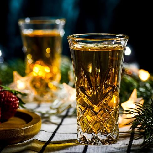 Tequila Glasses Heavy Base Shot Glass Cordial Glasses 2 OZ (Set of 6) in Saudi Arabia