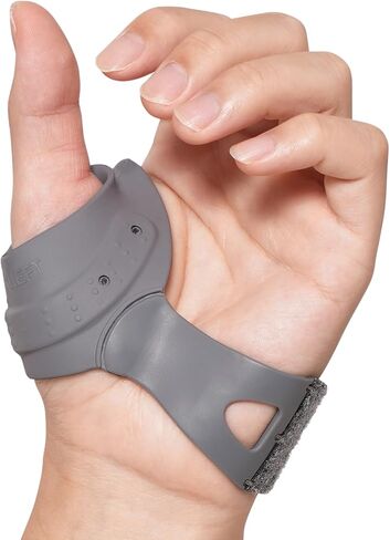 CMC Thumb Brace - CMC Joint thumb arthritis brace for Osteoarthritis Pain, Flexible Thumb Stabilizer & Support for Arthritis Pain Relief for Women and Men（Left Hand - Medium） in Saudi Arabia