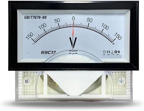 69C17-V DC Voltmeter الإيجابية والسلبية 10V ثنائية الاتجاه 20V ± 50V300V 450V 1PCS (DC600V) in Saudi Arabia