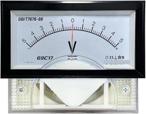 69C17-V DC Voltmeter الإيجابية والسلبية 10V ثنائية الاتجاه 20V ± 50V300V 450V 1PCS (DC600V) in Saudi Arabia