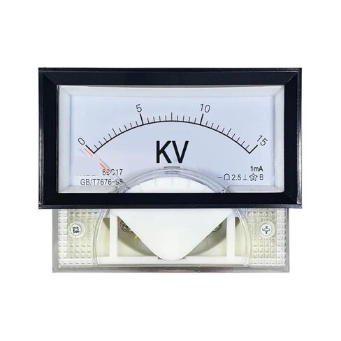 69C17 DC Voltmeter 100KV 15KV INPUT 100UA 200UA 400UA 1PCS (DC 100KV 400UA) in Saudi Arabia