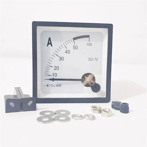 SJ-72 CP-72 SQ-72 CZ-72 AC 1A 5A 10A 20A 30A 40A 50A Analog Panel Meter Ammeter Amperemeter 1Pcs(400(5A)) in Saudi Arabia