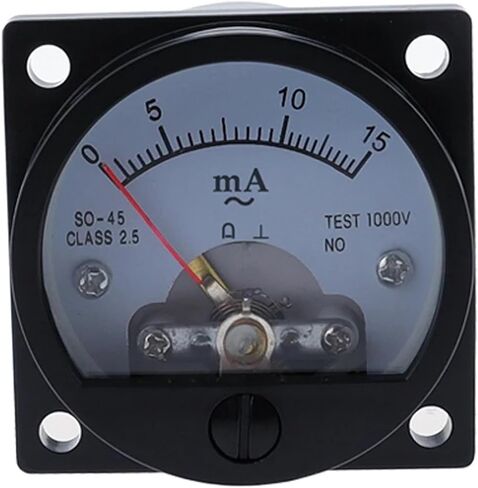 SO-45 AC MA AMMETER POINTER ANSTRICAL CIRNAG CINCLURE SARINE SENCHERS TERST 1PCS (300MA) in Saudi Arabia