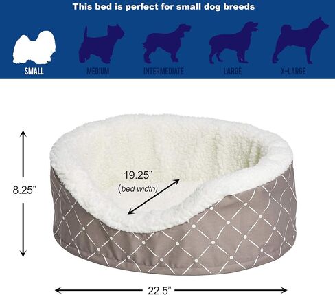 MidWest Homes for Pets CU29BLD Couture Orthopedic Cradle Pet Bed for Dogs & Cats, Medium in Saudi Arabia