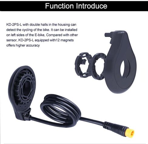 دراجة إلكترونية للدراجة الكهربائية PAS PAS Assist Assor 12 Magnets Maint Side Hall Speed ​​Sensor for Hub Motor and Electric Bike ، Sensor Pike Assistant Sensor in Saudi Arabia