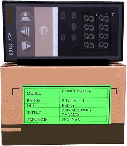 Thermostat C400FK06-M * EN REX-c400 Thermostat 0-1200 ℃ Temperature Controller Sensor in Saudi Arabia