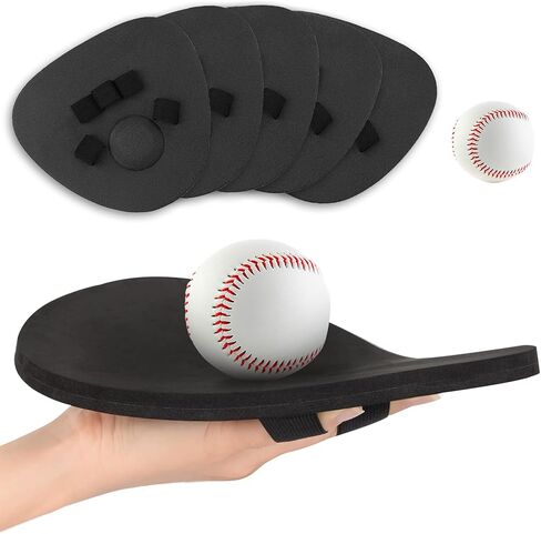 لعبة البيسبول والكرة اللينة القفاز الميداني ، مدرب الرغوة ، قفاز التدريب على اليدين فطيرة البيسبول القفازات المعدات للشباب البالغين الضرب in Kuwait