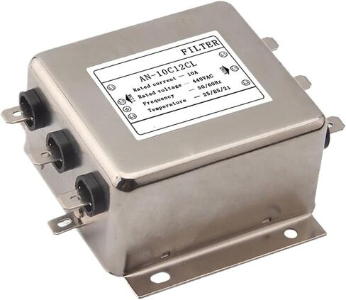 10A Three-Phase Power Filter 380V/440V AN-10C12CL Plug-in ET-10C12C30L in Saudi Arabia