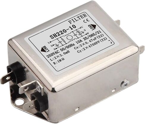 SH220-10 Single-Phase AC Power Filter Filter SH220-6 Power Purification Interference Filter(SH220-6) in Saudi Arabia