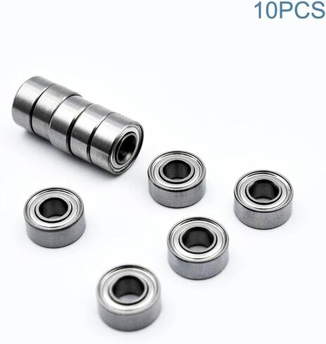 10pcs 684zz 4 * 9 * 4mm مصغرة تحمل الصلب الصلب العميق محامل الكرة الصغيرة in Saudi Arabia