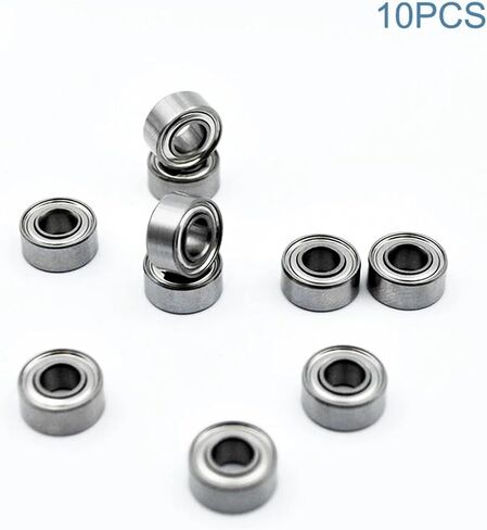 10pcs 684zz 4 * 9 * 4mm مصغرة تحمل الصلب الصلب العميق محامل الكرة الصغيرة in Saudi Arabia