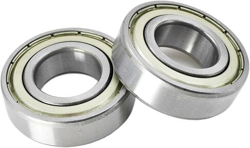 2pcs تحمل 6200 6201 6202 6203 6204 6205 2Z ZZ 6200ZZ 6201ZZ 6202ZZ 6205ZZ Chrome Steel Groove Ball Bealings (6201zz 12x32x10mm) in Saudi Arabia