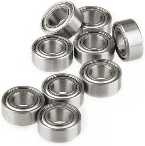 10pcs مصغرة كرة أخدود عميق تحمل سرعة عالية من MR128 ZZ 8x12x3.5mm تحمل الصلب 8 × 12 × 3.5 ملم in Saudi Arabia