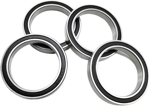 2pcs تحمل 6810-2RS 61810-2RS 50x65x7 محامل الكرة المختومة مقطع رفيع محامل كرات الأخدود العميق in Saudi Arabia