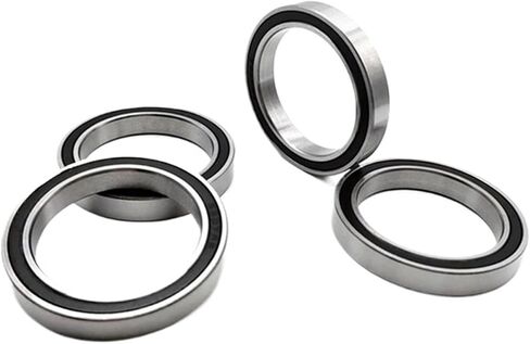 2pcs تحمل 6810-2RS 61810-2RS 50x65x7 محامل الكرة المختومة مقطع رفيع محامل كرات الأخدود العميق in Saudi Arabia
