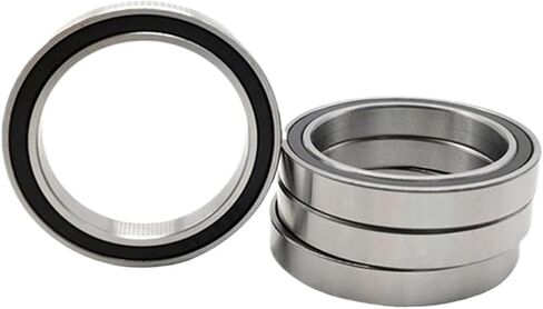 2pcs تحمل 6810-2RS 61810-2RS 50x65x7 محامل الكرة المختومة مقطع رفيع محامل كرات الأخدود العميق in Saudi Arabia