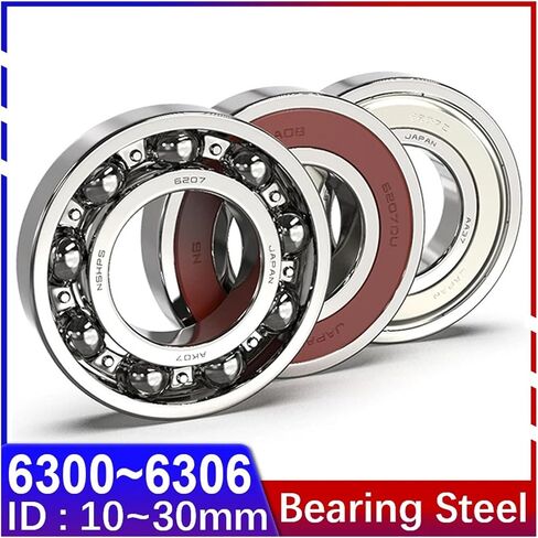 6300 6301 6302 6303 6304 6305 6306 ZZ DDU RS Bearings High Speed Bearings 10x35x11 Bearing High Strength(ZZ,6306 30x72x19) in Saudi Arabia