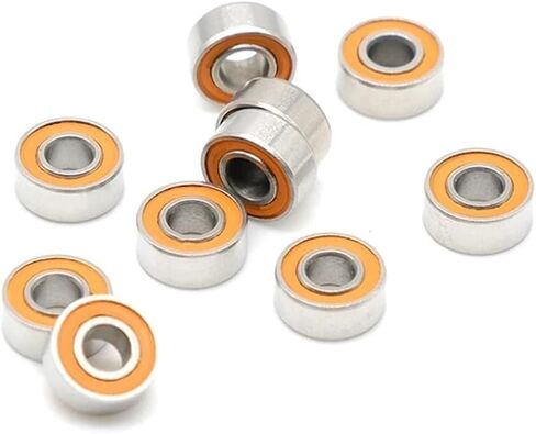 1PCS S683RS CB 3X7X3 MM ABEC7 683 مقاوم للصدأ هجين كرة سيراميك يحمل تحمل سرعة عالية دون تشغيل الشحوم السريعة in Saudi Arabia
