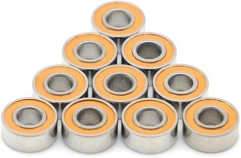1PCS S683RS CB 3X7X3 MM ABEC7 683 مقاوم للصدأ هجين كرة سيراميك يحمل تحمل سرعة عالية دون تشغيل الشحوم السريعة in Saudi Arabia