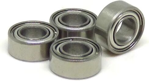 10pcs 3x6x2.5 مم SMR63ZZ CB ABEC7 الصلب غير القابل للصدأ الهجين SI3N4 كرات سيراميك تحمل لسيارات سباق RC MR63Z SMR63 ZZ Z L630ZZ (SMR63C-ZZ 3X6X2.5MM) in Saudi Arabia