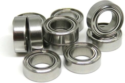 10pcs 3x6x2.5 مم SMR63ZZ CB ABEC7 الصلب غير القابل للصدأ الهجين SI3N4 كرات سيراميك تحمل لسيارات سباق RC MR63Z SMR63 ZZ Z L630ZZ (SMR63C-ZZ 3X6X2.5MM) in Saudi Arabia