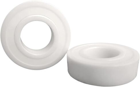 Zirconia Ceramic تحمل 6200 6201 6202 6203 6204 6205 6206 2RS الختم على الوجهين (6201 12x32x10mm) in Saudi Arabia