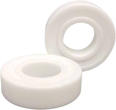 Zirconia Ceramic تحمل 6200 6201 6202 6203 6204 6205 6206 2RS الختم على الوجهين (6201 12x32x10mm) in Saudi Arabia