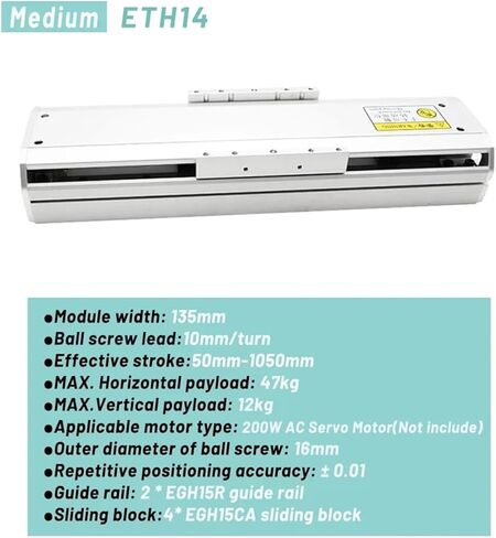 Semi Closed Linear Module Linear Motion Stage Dust Proof Enclosed Sliding TablePrecision Dust Proof Replace X/Y Z Axis(Stroke 750mm) in Kuwait