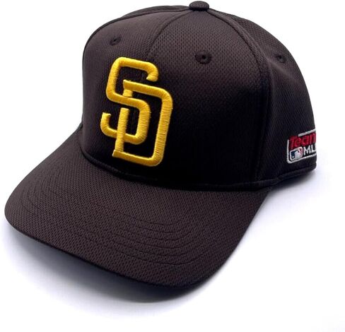 San Diego Baseball Youth Kids Hat Adjustable MVP Classic Embroidered Team Logo Cap (Brown) in Saudi Arabia