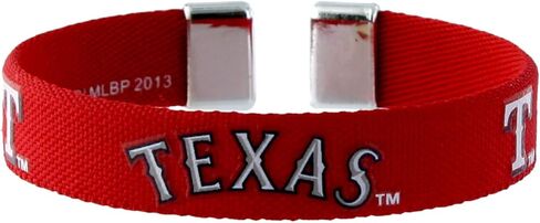 MLB Texas Rangers Ribbon Band Bracelet in Saudi Arabia