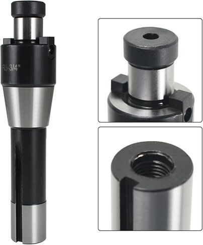 R8 Shank Shell Mill 3/4 بوصة مع 7/16 بوصة - 20 Shank Arbor Adapter R8 Milling Machine Fit for Milling Machine in Saudi Arabia