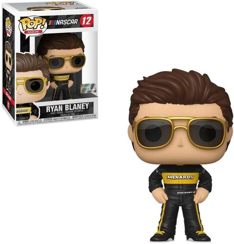 Pop Sports Ryan Blaney #12 Action Figure (مجمعة مع حامي Ecotek Pop Box لحماية مربع العرض) in Kuwait