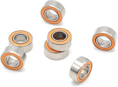 10pcs 5x10x4mm SMR105RS Ceramic تحمل مصغرة RC Motor SMR105-2RS Ball Bulings Ceramic in Saudi Arabia