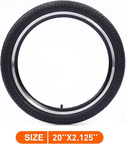 WEEROCK 20 بوصة Kid Bike Tyre Girls Boy Bicycle Tyres 2 Pack Pack Colorful Tyres مع إطارات بديلة للأنابيب الداخلية للركوب 20 "Kid Child Bike Bmx Mtb ، متعدد الألوان in Kuwait