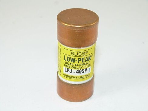 Cooper Bussmann LPJ-40SP Class J Low-Peak Time Delay Fuse in Saudi Arabia