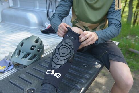 TSG - Elbow Sleeve Joint Pads, Black | Elbow Protection for Men & Women, Cycling, Trail, All Mountain, MTB, Pull Over Design in Kuwait