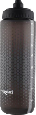 Pro Impact 28 Oz Squeeze Bottles Sports Water Bottle - Multipurpose Reusable Water Bottle for Training, Gym – Wide Mouth Squirt Bottles for Liquids – Soft Squeeze Gym Water Bottle for Fast Flow - Blue in Kuwait