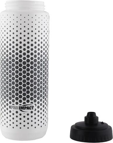Pro Impact 28 Oz Boseze Bottles Sports Sports Bottle - زجاجة ماء متعددة الأغراض للتدريب ، صالة الألعاب الرياضية - زجاجات بخار واسعة للسوائل - زجاجة مياه صالة رياضية ناع in Kuwait