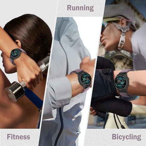 Nylon Braided Watch Band for Garmin Fenix 8 43mm/Fenix 7S Pro Solar/Fenix 7S/Fenix 6S/ Fenix 6S Pro/Descent Mk3S/Mk3Si, Secure Parachute-Style Buckle Strap for Garmin QuickFit 20 mm in Kuwait