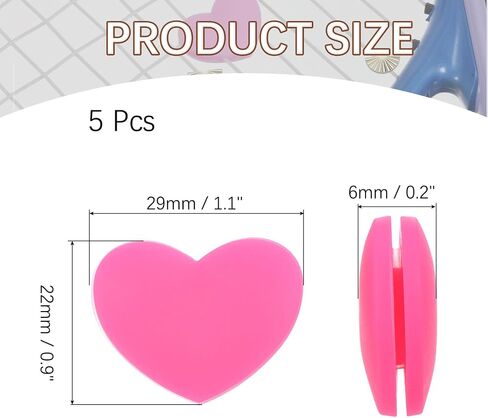 Tennis Racket Vibration Dampener Soft Silicone Racket Shock Absorber for Tennis Racquet String - Heart Shaped in Saudi Arabia