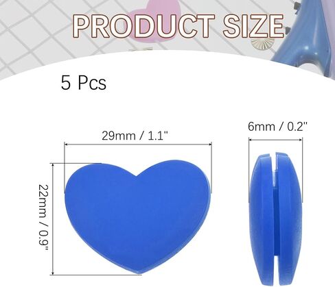 Tennis Racket Vibration Dampener Soft Silicone Racket Shock Absorber for Tennis Racquet String - Heart Shaped in Saudi Arabia