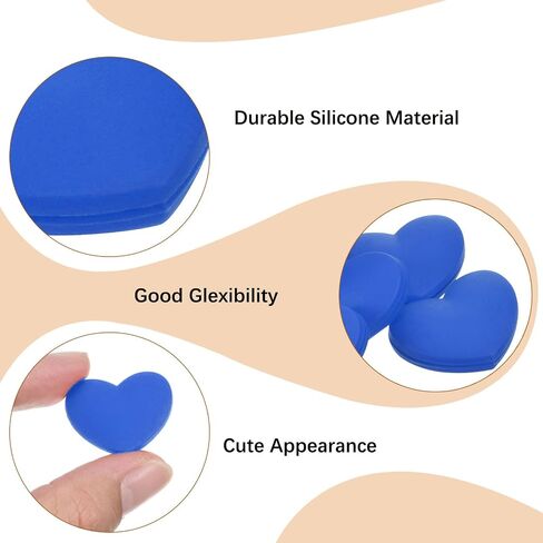 Tennis Racket Vibration Dampener Soft Silicone Racket Shock Absorber for Tennis Racquet String - Heart Shaped in Saudi Arabia