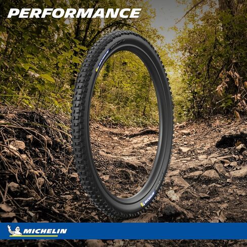 Michelin Wild AM2 Competition Mountain Bike Tyre ، 27.5 "أو 29" ، 2.4 "أو 2.6" ، قابلة للطي ، جاهز للأنبوب ، مركب صمغ-X ، غلاف الجاذبية ، الأسود in Kuwait