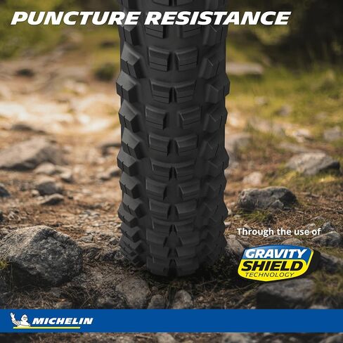 Michelin Wild AM2 Competition Mountain Bike Tyre ، 27.5 "أو 29" ، 2.4 "أو 2.6" ، قابلة للطي ، جاهز للأنبوب ، مركب صمغ-X ، غلاف الجاذبية ، الأسود in Kuwait
