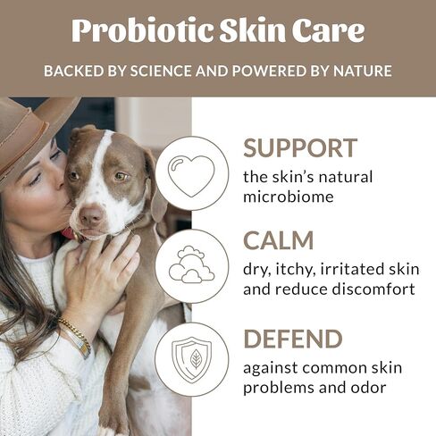 SKOUT'S HONOR: Probiotic Pet Shampoo & Conditioner - 2-in-1 with Avocado Oil - Cleans and Conditions Fur, Supports Pet’s Natural Defenses, PH-Balanced, Sulfate-Free - Lavender - 16 oz. in Saudi Arabia