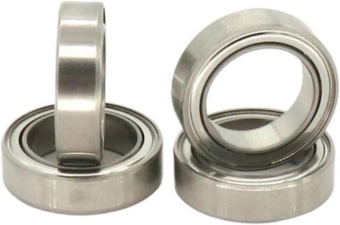 10pcs 10x15x4 S6700z Hybrid Ceramic Bearing S61700zz S6700 S61700 ZZ محمل الفولاذ المقاوم للصدأ 10 * 15 * 4 (S688C-ZZ 8x16x5mm) in Saudi Arabia