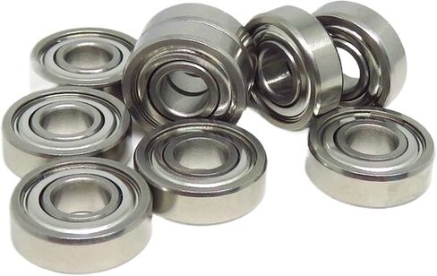 10pcs 10x15x4 S6700z Hybrid Ceramic Bearing S61700zz S6700 S61700 ZZ محمل الفولاذ المقاوم للصدأ 10 * 15 * 4 (S688C-ZZ 8x16x5mm) in Saudi Arabia
