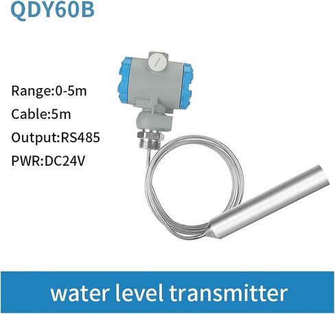 QDY60B Rs485 Output High Temperature Hydrostatic Diesel Fuel Tank Level Sensor Submersible Liquid Level Transmitter(1m Range Rs485) in Saudi Arabia