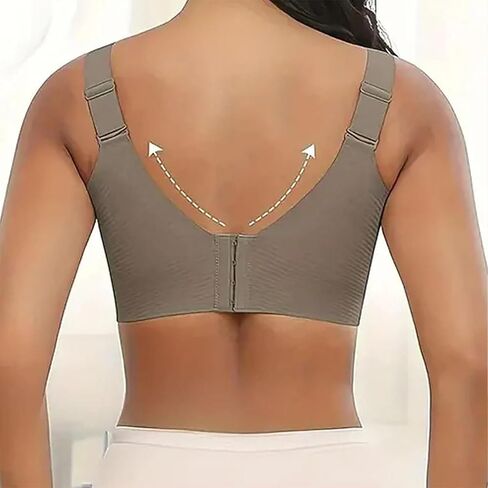 Sentdream Bra 3 Pack Seamless Bras for Women 2025 Push Up Adjustable Cozy Ribbed Wireless Full Support Sports Bra in Saudi Arabia